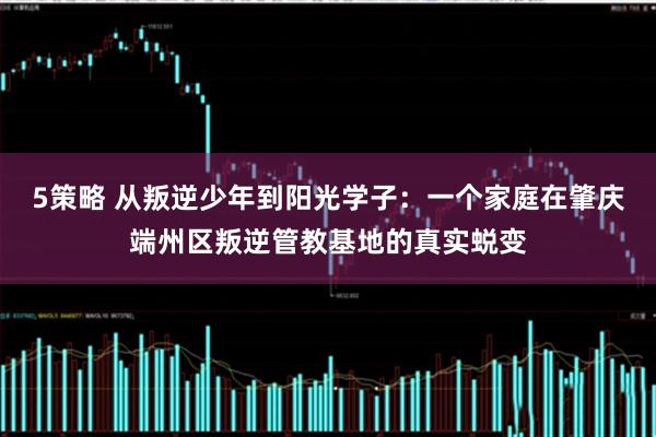 5策略 从叛逆少年到阳光学子：一个家庭在肇庆端州区叛逆管教基地的真实蜕变